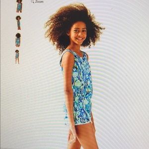Lilly Pulitzer Girls Bala Romper
